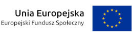 Unia Europejska - Europejski Fundusz Społeczny